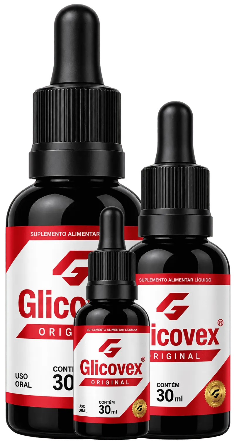 Frascos de Glicovex Original, suplemento alimentar líquido de 30 mL